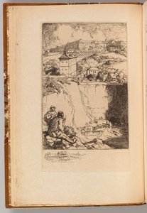アウグストルペーレの展覧会のカタログ：フロンティスピース、1908年。 作： Auguste Louis Lepère
