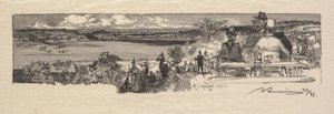 フォンテーヌブローの森：ソルの谷 作： Auguste Louis Lepère