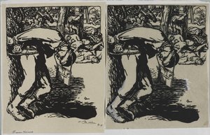 マーベリックス、1914年。 作： Auguste Louis Lepère