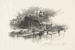 漂白。 作： Auguste Louis Lepère