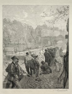 通貨のロック 作： Auguste Louis Lepère