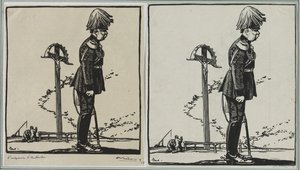 LEmpereur dAutriche、1914年。 作： Auguste Louis Lepère