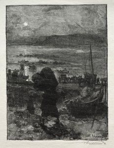 砂の収穫 作： Auguste Louis Lepère