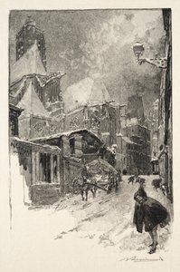 ラルーデバレス、1886年。 作： Auguste Louis Lepère