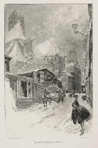 ラリュデバレス、パリ。 作： Auguste Louis Lepère