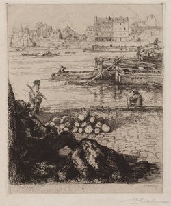 港湾労働者: Quai de la Gare
