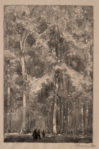マルロット砦の交差点、ル・マタン 作： Auguste Louis Lepère