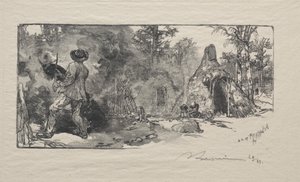 シャルボニエール 作： Auguste Louis Lepère