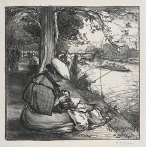 グレネル島 作： Auguste Louis Lepère