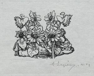 パリアルマナック、1897：テールピース、夏、1897。