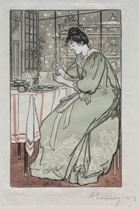 パリ年鑑、1897年: 冬 作： Auguste Louis Lepère