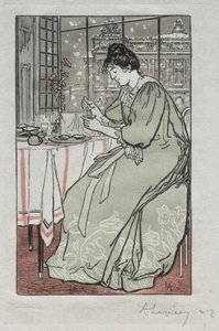 パリアルマナック、1897年：冬、1897年。 作： Auguste Louis Lepère