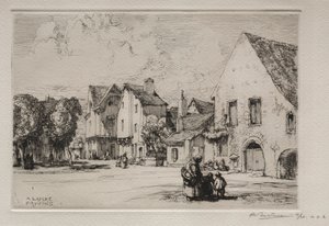 Provins。 作： Auguste Louis Lepère