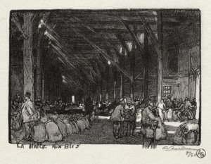 ルーアンイラストレイテッド：ラハレオブレス、1896年。 作： Auguste Louis Lepère