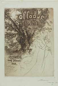ポール・ヴェルレーヌの感傷的な対話 作： Auguste Louis Lepère