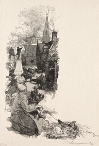 偉人の像。 作： Auguste Louis Lepère