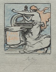 プリンター 作： Auguste Louis Lepère