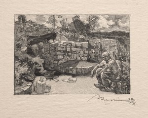 採石場のロッジ 作： Auguste Louis Lepère
