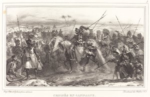 田舎の十字軍 作： Auguste Raffet