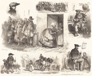 ジャンル事件の8つのビネット 作： Auguste Raffet