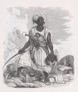 ベランジェ全集のプサラ、1836年。 作： Auguste Raffet