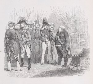 ベランジェ全集、1836年からの野蛮な神聖同盟。 作： Auguste Raffet