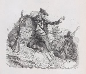 ベランジェの全作品、1836年からの密輸業者 作： Auguste Raffet