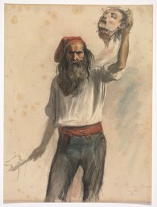 Un Borreau死刑執行人、c。 1848年。 作： Auguste Raffet