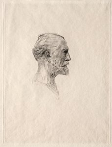 アントニンプルースト、1885年。 作： Auguste Rodin