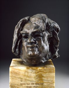 バルザック、最後の研究の前に立つ（ブロンズ） 作： Auguste Rodin