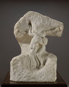 キリストとマグダラのマリア 作： Auguste Rodin