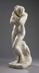 イブ」1883年頃（大理石 作： Auguste Rodin