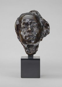 花子太田久の頭、モデルc。 1908年、鋳造1965年。 作： Auguste Rodin