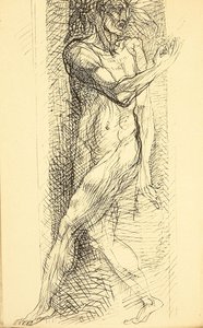 Les Fleurs du Mal の挿絵、シャルル・ボードレール作『悪の花』、1887～1888 年。
