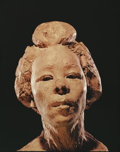 Madame Hanako, 1908 (clay) 作： Auguste Rodin