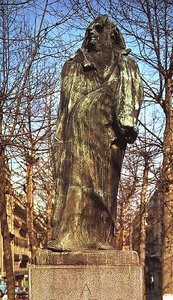 オノレ・ド・バルザックの記念碑（1799-1850）（ブロンズ） 作： Auguste Rodin