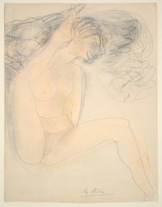 ヌード - ヒールオンイヤー 作： Auguste Rodin