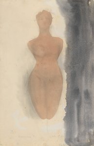 ギリシャの花瓶の起源、1900～1910年。 作： Auguste Rodin