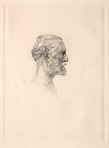 アントニンプルーストの肖像。 作： Auguste Rodin