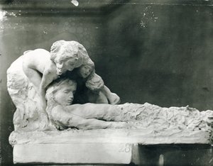 詩人の復活（しっくい） 作： Auguste Rodin
