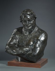 オノレドゥバルザックの研究、1891〜92年 作： Auguste Rodin