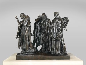 カレーのバーガーズ、1884-95 作： Auguste Rodin