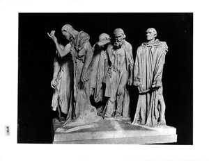 カレーのブルガース、1889年（石膏） 作： Auguste Rodin