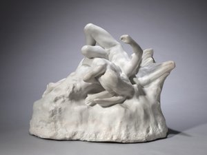 天使の堕落、1890〜1900年頃 作： Auguste Rodin