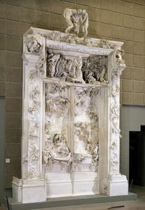 地獄の門（石膏） 作： Auguste Rodin