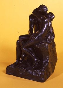ザ・キッス」1886年頃（ブロンズ） 作： Auguste Rodin