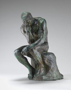 考える人 考える人、モデル 1880、キャスト 1901。 作： Auguste Rodin