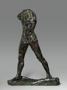 The Walking Man、モデル 18771900、1917 年以前にキャスト。 作： Auguste Rodin