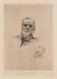 ヴィクトル・ユーゴー、1886年。 作： Auguste Rodin