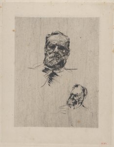 ビクターヒューゴフルフェイス、1885年。 作： Auguste Rodin